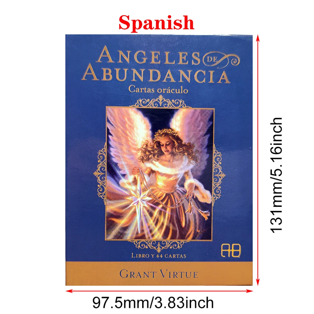 Angels of Abundance Oracle Cards: A 44-Card Deck (Spanish Edition)Doreen Virtue