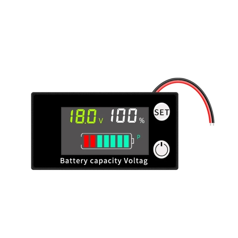 

Digital Battery Capacity Tester Percentage Level LCD-Display Air-Conditioning Volt-Battery Power Panel