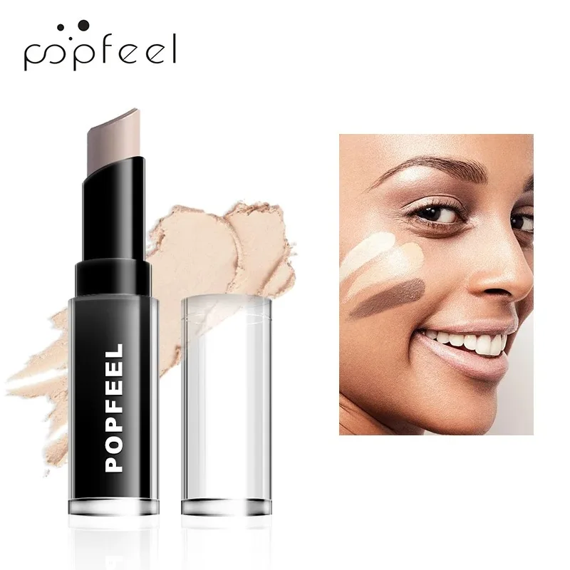 Kopf aufhellung Concealer Stick wasserdicht und schweiß beständig stereo skopische Gesichts verbesserung Aufhellung und Kontur Concealer