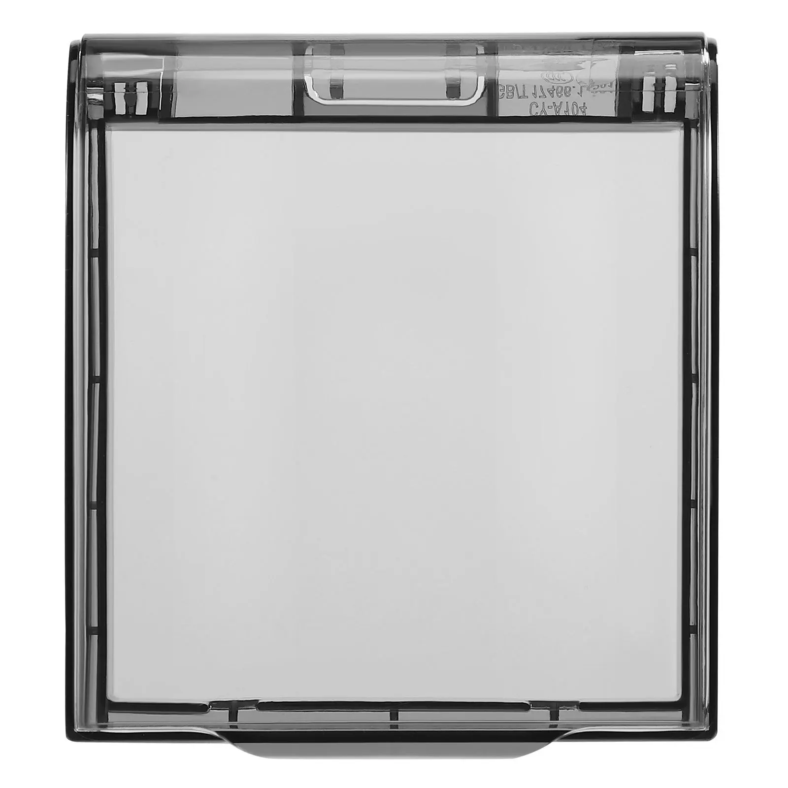 

Waterproof Transparent Outlet Cover Durable Plastic Electrical Socket Protector for Bathroom Office Home Wall Socket Safety