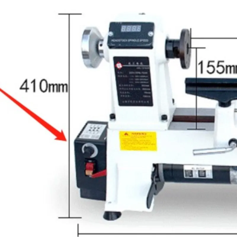 Woodworking lathe stepless speed controller