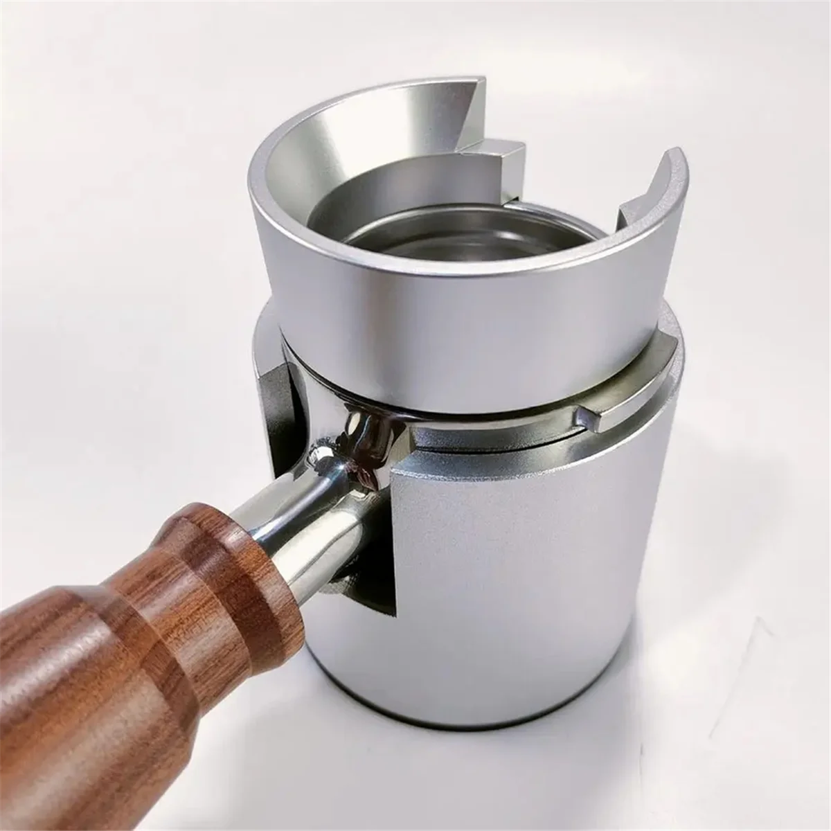 شعبية ل يوريكا ميجنون MMG مطحنة القهوة المضادة للطيران مسحوق الدائري يتكيف مع ماكينة القهوة مقبض حلقة مسحوق القهوة 58 مللي متر