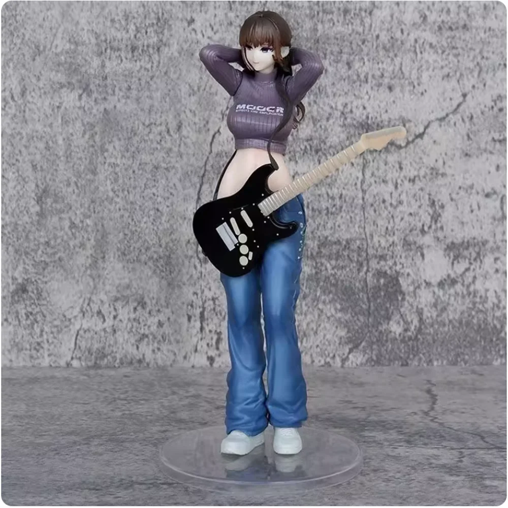 23 centimetri Bella Chitarra Sorelle Mei Mei Ragazza Sexy Anime Figura Sorelle di Chitarra Action Figure Hentai Per Adulti Da Collezione Modello Giocattoli Regali