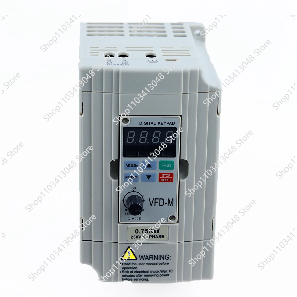 1HP 220V/230V  VFD-M , Inverter, AC Motor Drive 0.4KW/0.75KW 400HZ VFD007M21A