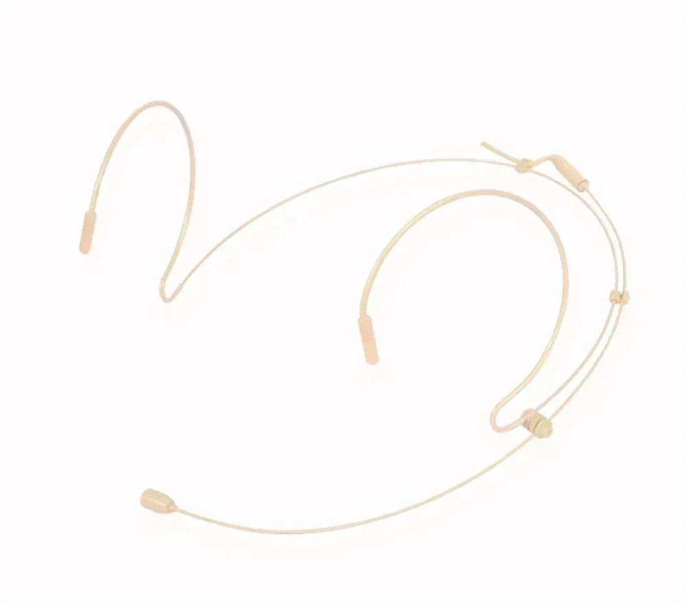 Double Earhook Headset Microphone Headworn Omnidirectional Condenser Cartridge Microphone For For Wireless