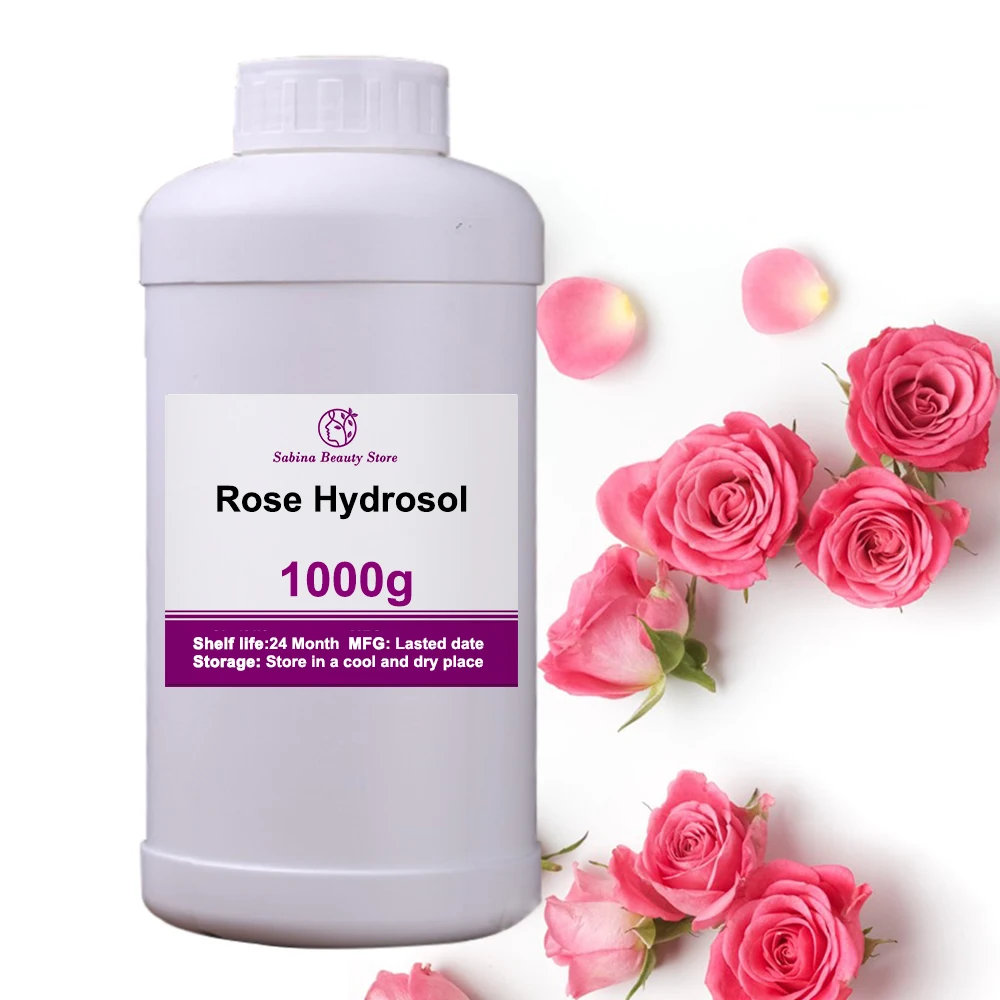 Hot Supply Pure Natural Rose Hydrosol Rose Water Solution Facial Care Moisturizing, Brightening, And Improving Skin