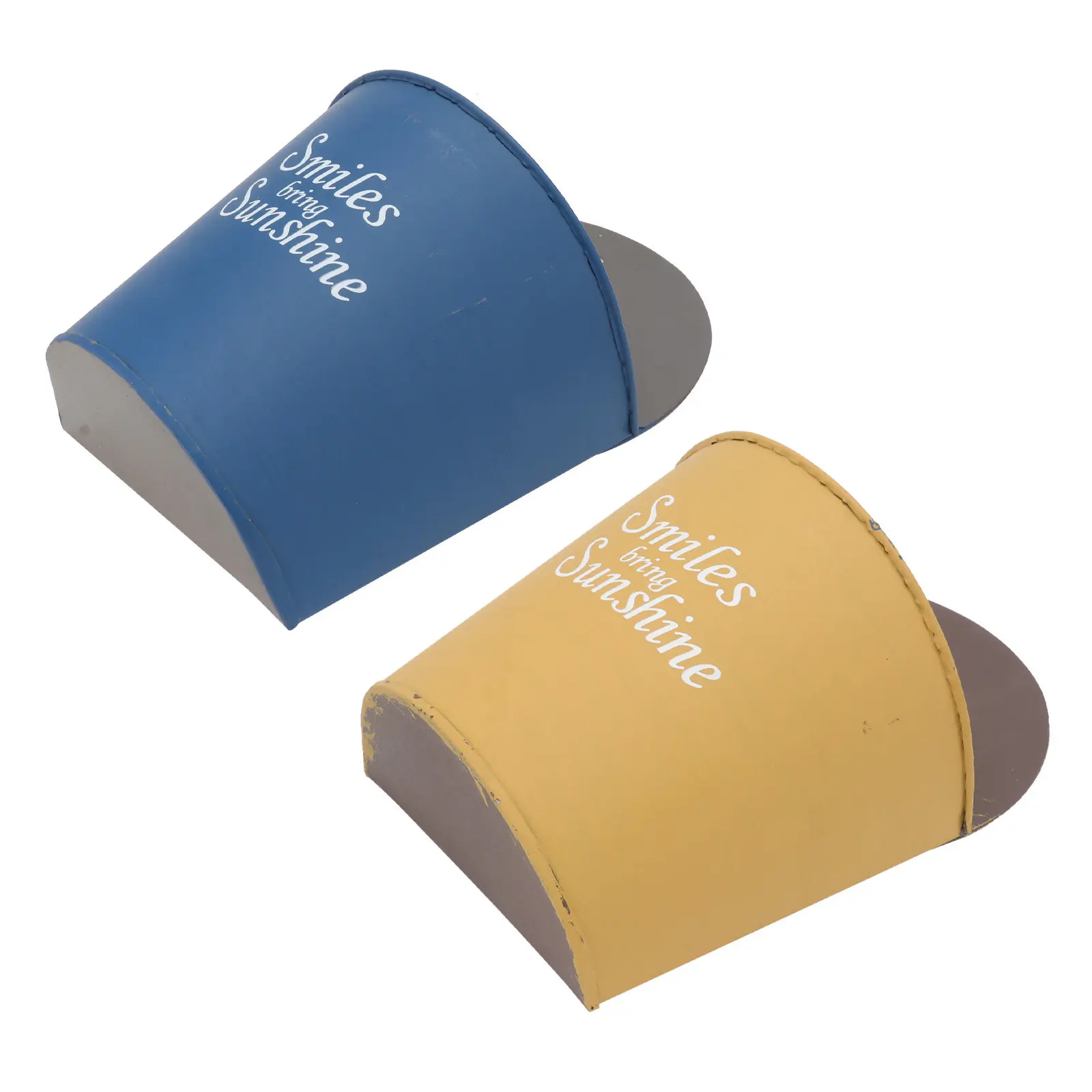 

2Pcs Hanging Flower Pots Vintage Style Iron Wall Planters Retro Decorative Flowerpots for Living Room Balcony Garden Home