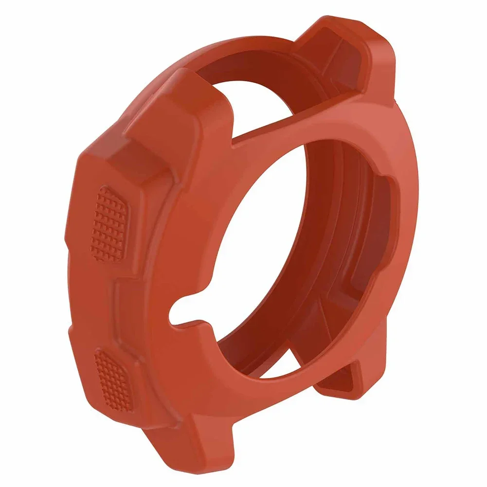 Capa de silicone tpu protetor de concha para garmin instinto pulseira de relógio inteligente 360 graus proteção completa capa à prova d'água