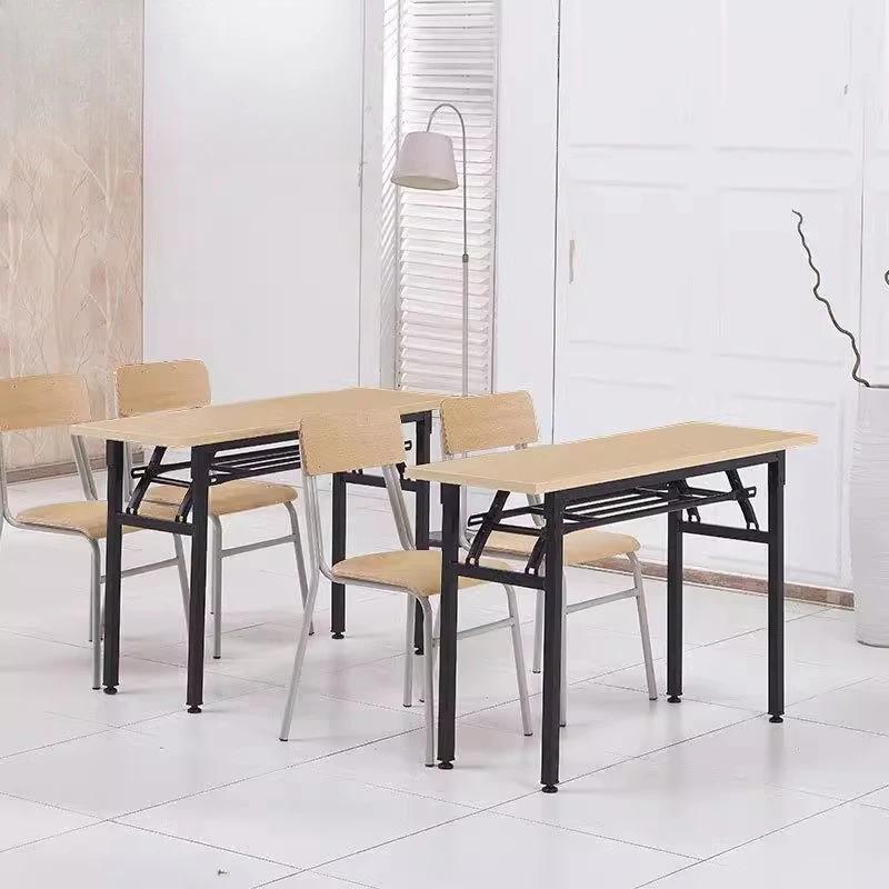 

Postmodern Double Folding Training Desk Modern Staff Desk Student Desk
