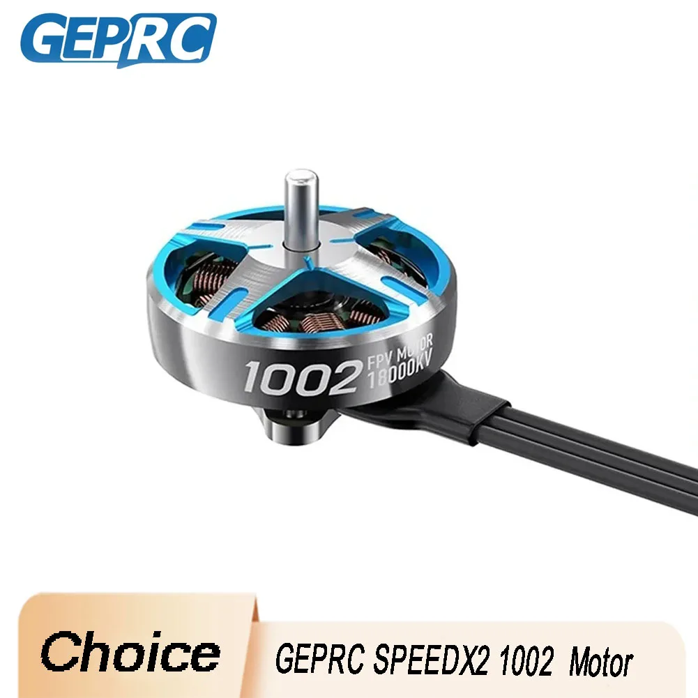 

GEPRC SPEEDX2 1002 FPV Freestyle T Cube18 Users Lightweight 25000KV 18000KV 2.5g 1S 2S for 1.6-2 Inch 250 Motor for Drone