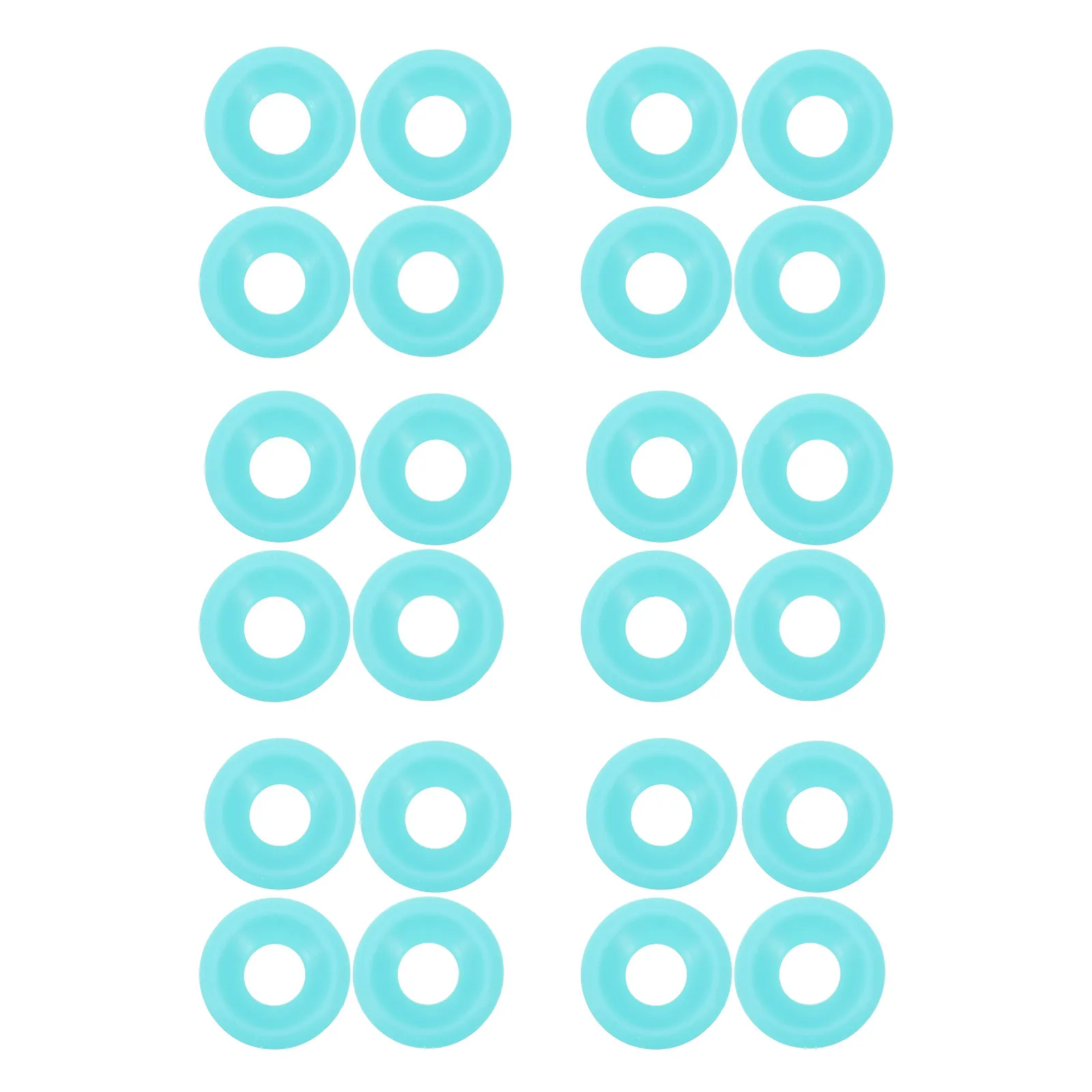 24Pcs Swing Top Bottle Gasket Silicone Replacement Cap Seal Stopper Leakproof for Water Beer Wine Bottles Accessories