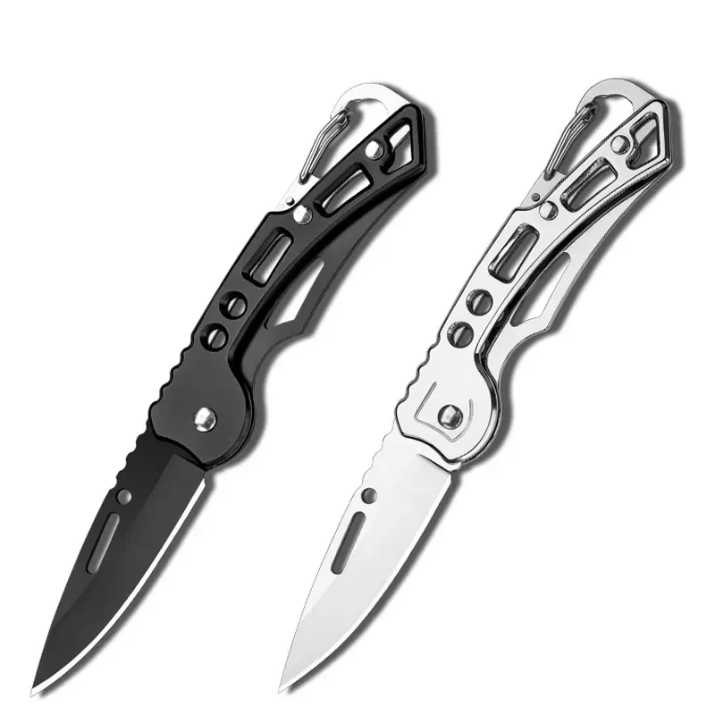 Stainless Steel Folding Blade Small Pocket Knives Military Tactical Knives EDC Multitool Hunting and Fishing Survival Hand Tools