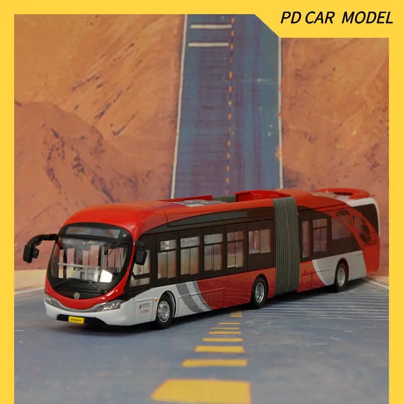 Beijing Public Transport Collectiable 1:64 Scale Model  Guangtong Yinlong BRT BUS City Bus for friends and family