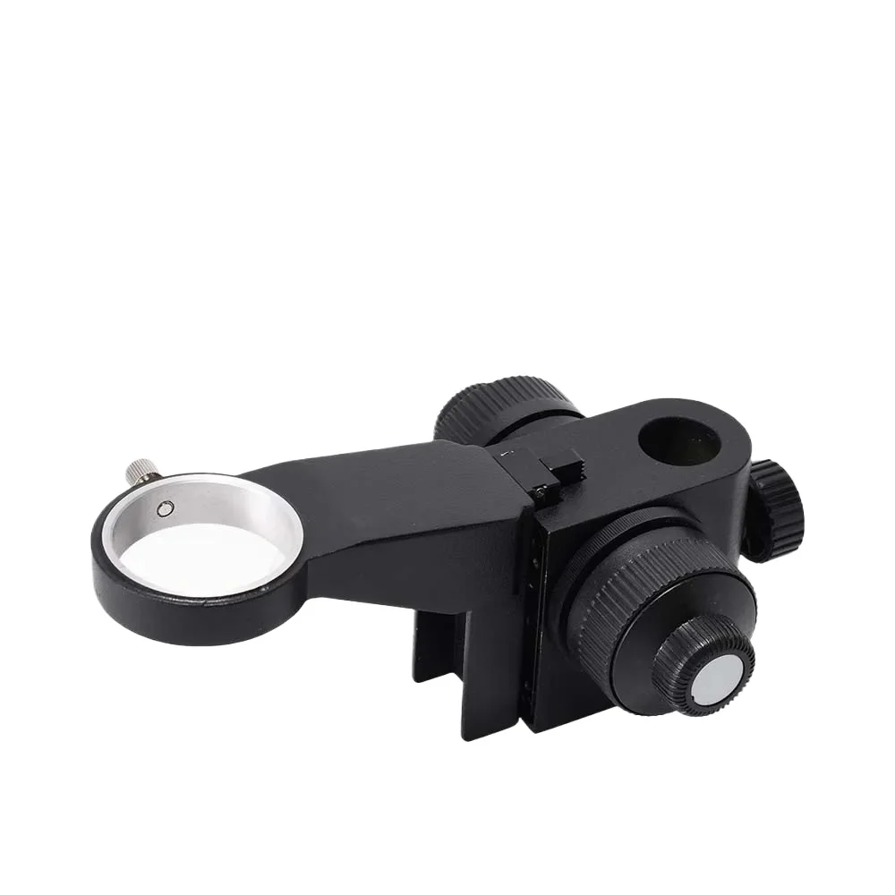 Microscope micro-coarse focusing bracket adjustment distance up and down lifting bracket assembly accessories 50/76mm black