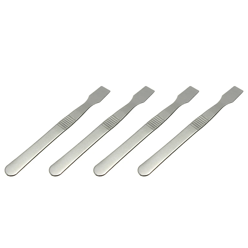 4X Stainless Steel Sealing Scraper Flat Scraper Sealing Tool For Solder Paste