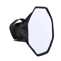 PULUZ Universal 20cm Foldable Octagon Speedlight Soft Box Flash Light Diffuser