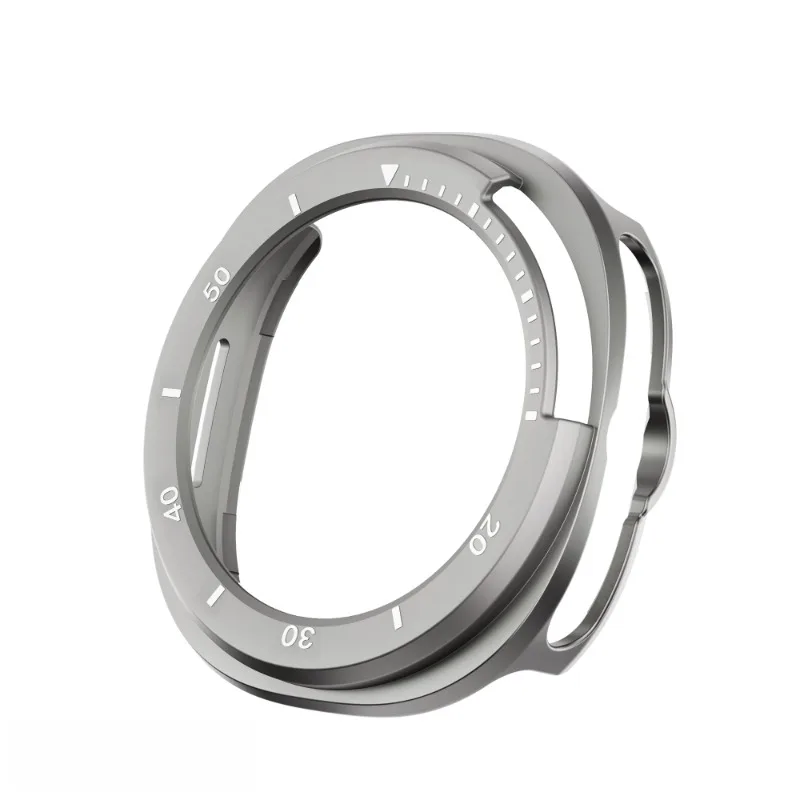 Geeignet für Samsung Watch 8 Classic 46 mm Schutzhülle PC Hollow mit Scale Case Galaxy Watch 8 Watch Case Zubehör