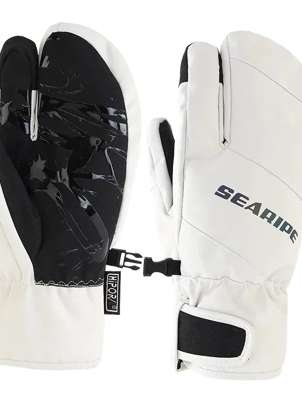 Ski Gloves for Men Waterproof, Warm Breathable Gloves, Single and Double Board Equipment