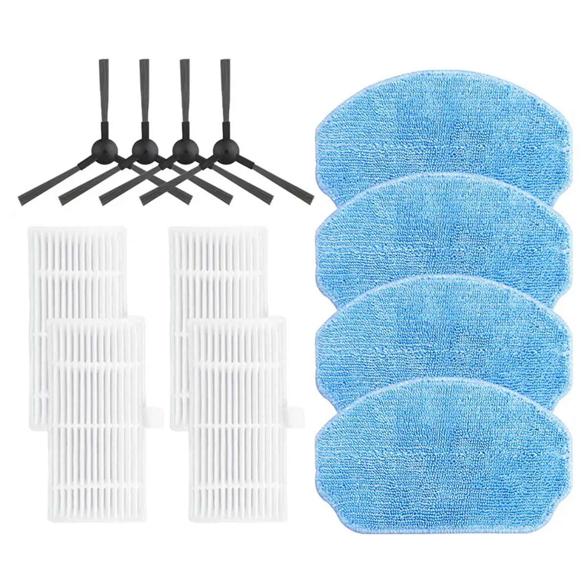 On sale For Midea Vcr04W Side Brush Hepa Filter Mop Cloths Rag Robot Vacuum Cleaner Accessories Spare Parts