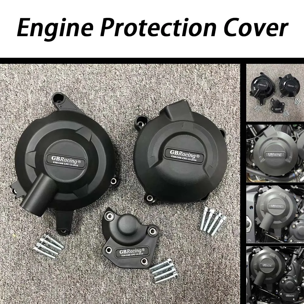 

For Triumph Daytona 675R 2011 - 2012 & Street Triple ( R ) 2011 - 2016 Motorcycles Engine Cover Protection