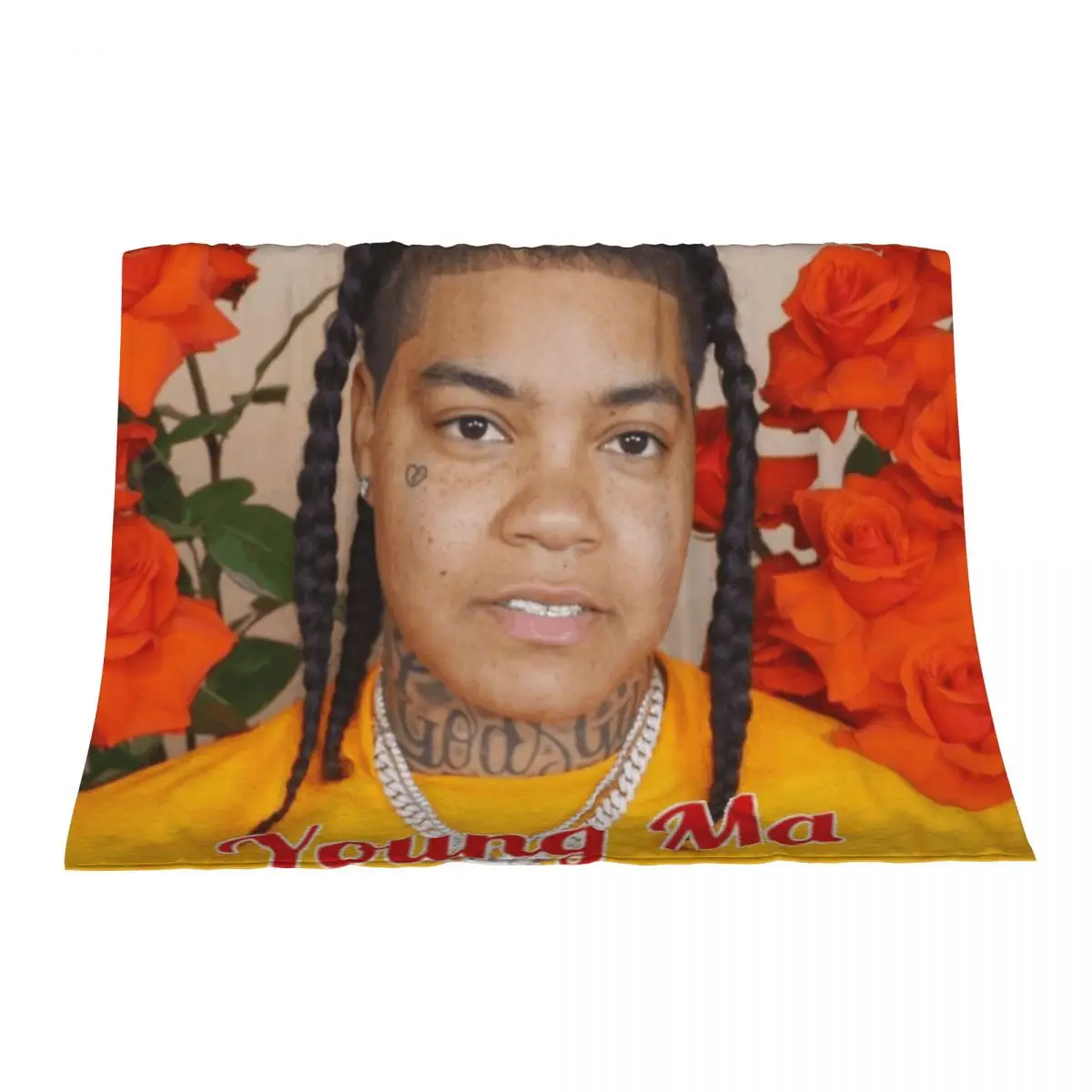 

Young MA Throw Blanket Vintage Sofa Cute Plaid Travel Blankets