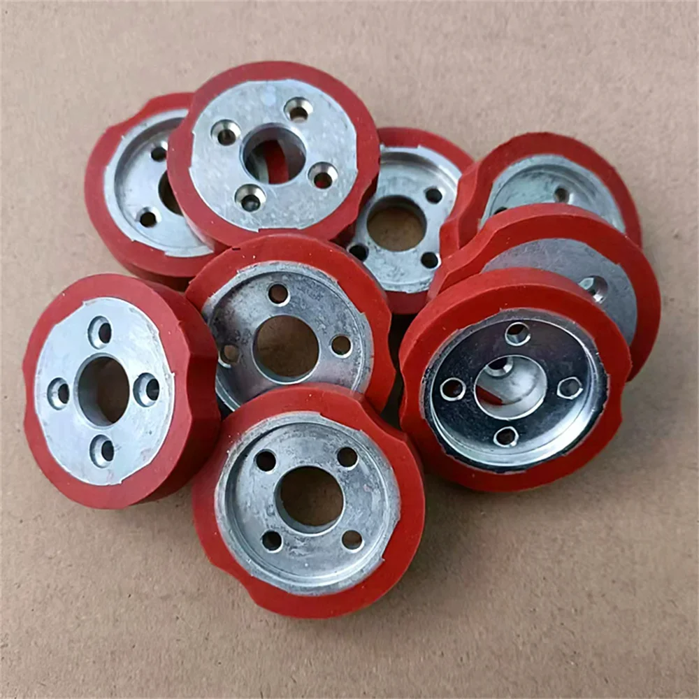 DK1100A1100B コーディングマシンのスペアパーツ、DK1000 赤いゴムの摩擦ホイール