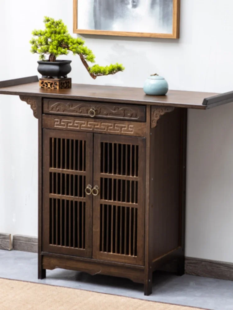 Household Tribute Table Incense Burner Table Altar Chinese Living Room Decoration Console Tables