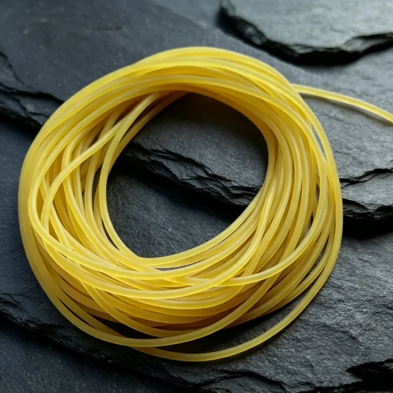 2,8mm Natur-Latex-Elastikseil 6-fach hochdehnbarer Gummizug 10M/20M pro Rolle für Fitness, Outdoor-Training, DIY-Zubehör – Detail 1