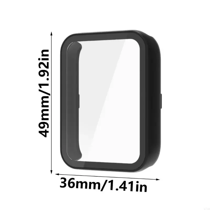 Antiscratch Housing Full Coverage Sleeve Impact Resistant Case+Screen Protector Cover for Band 9 Smartwatch Shell Guards
