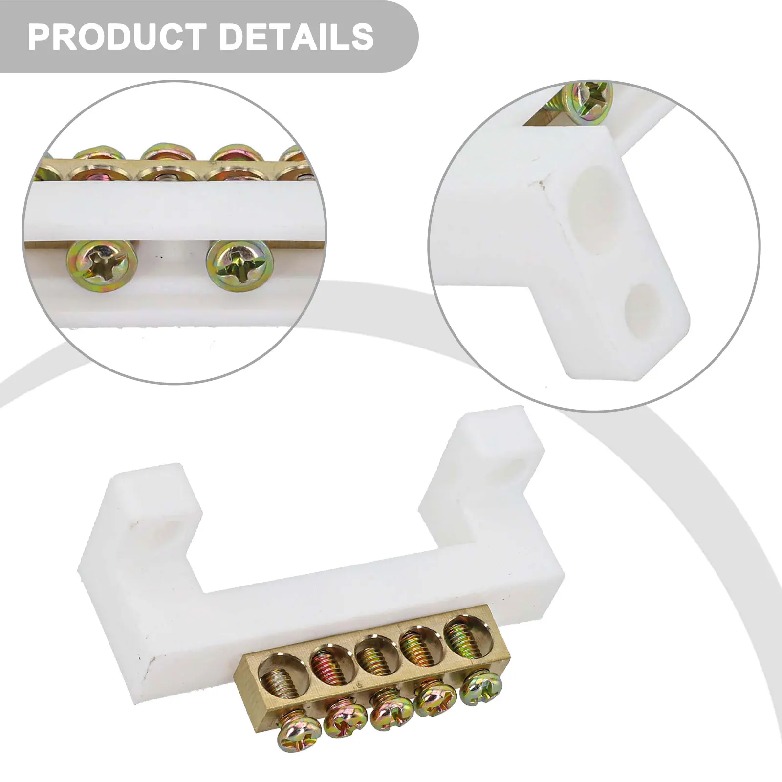 

Convenient Storage Control Cabinets Copper Neutral Bar Copper Ground Bar Easy Installation High Conductivity Copper