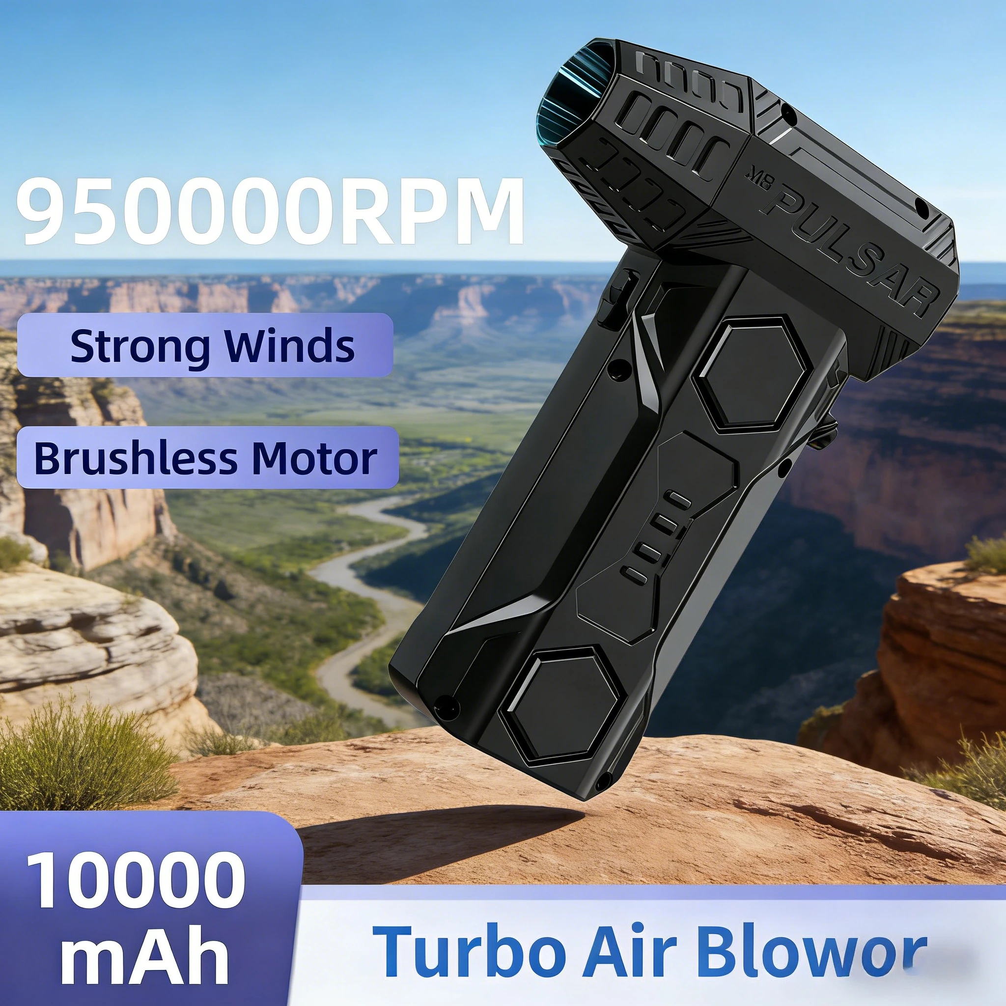 

X11 Turbo Air Blower | 950000RPM High Speed Strong Pressure Rechargeable Compressed Air Duster