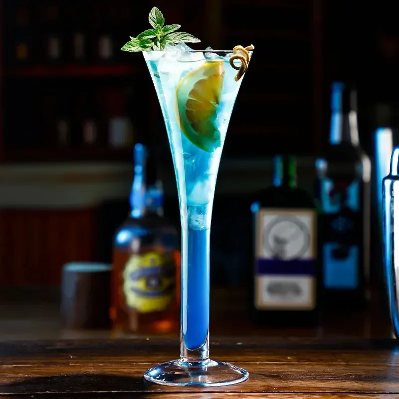 

Элегантная флейта для шампанского, мартини, стакан, элегантный дизайн, ручная выдувка, коктейльный стакан