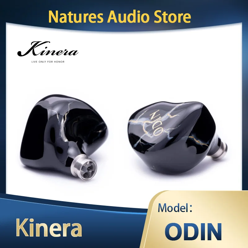 

Kinera ODIN 2.0 K8 8BA HIFI In-Ear Headphones Hi-Fi Balanced Armature Earphones with Detachable Cable 0.78 2-Pin Earplugs