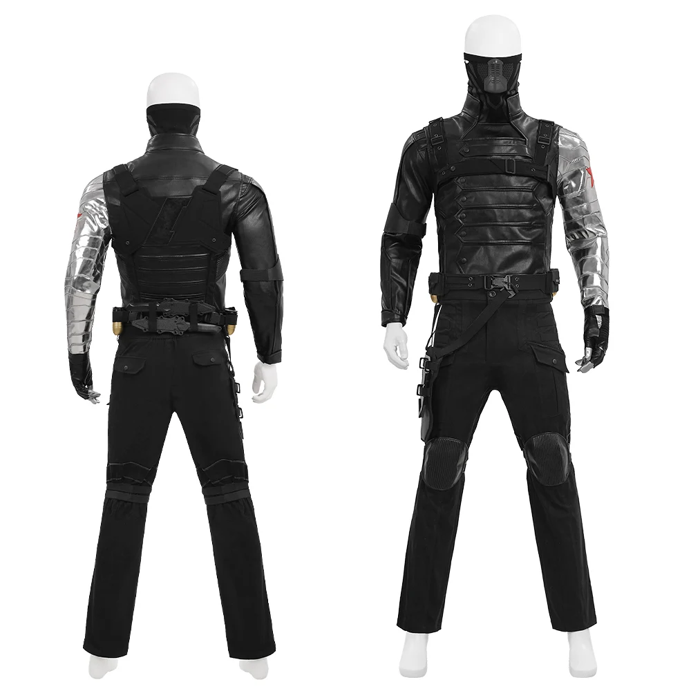 

Winter Soldier Cosplay Costume Full Set Custom Size XS-XXXL Halloween Christmas Comic Con