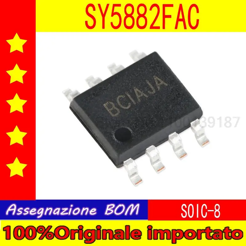  10pcs/lot  Home furnishings SY5882FAC silk-screen BCI SOIC - 8 single-stage flyback type and PFC controller