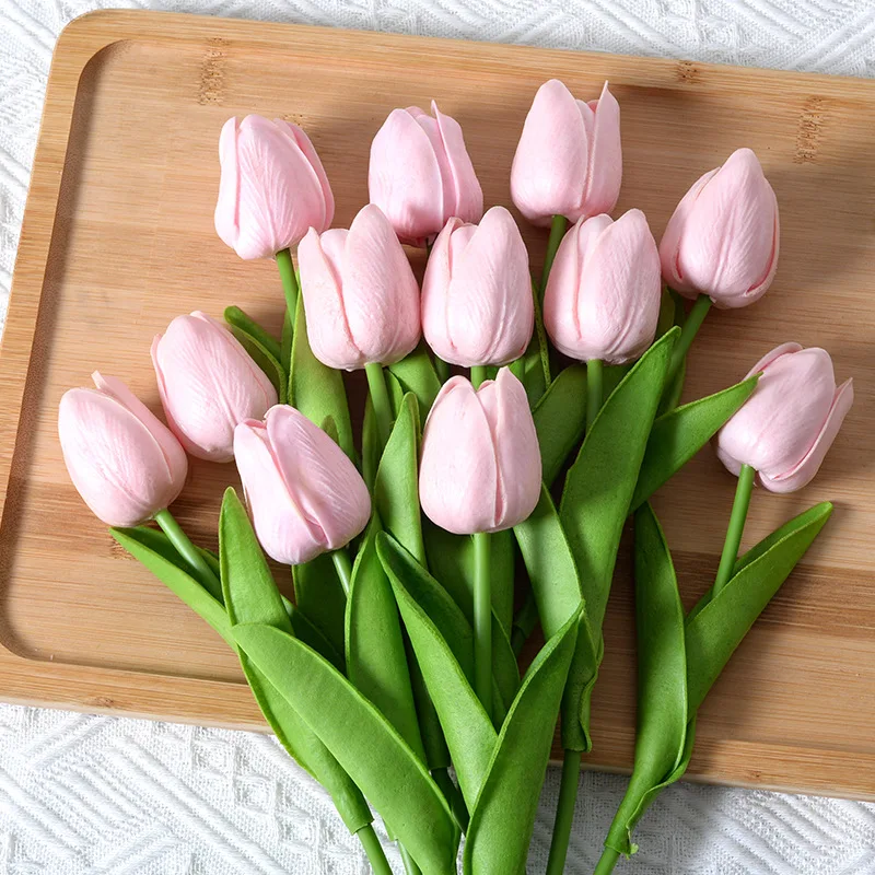 3/6/9 Buah Bunga Buatan Tulip  - Home Decor Tulip ulasan dan harga