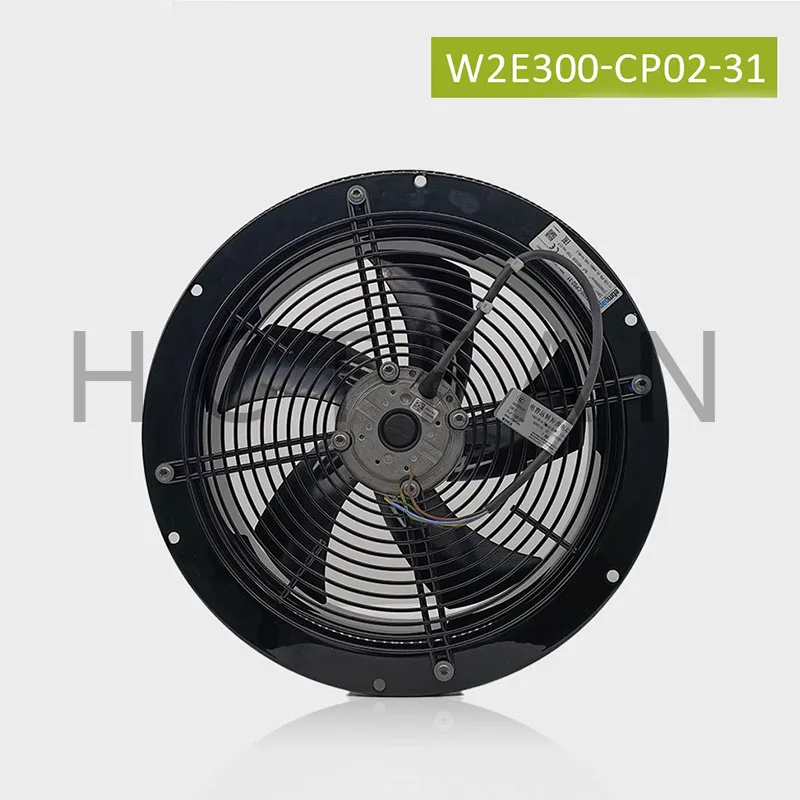 Brand New Original Condenser cold chain cold storage refrigeration axial flow fan W2E300-CP02-31 230V 2700/3000r/min 95Pa