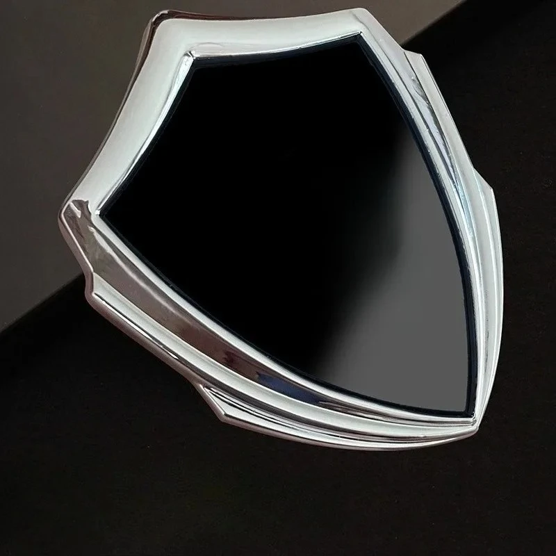Metal Car Bell Labels Logo Characters Front Decor & Helmet Vehicle Logos Customizable Automotive Accessories