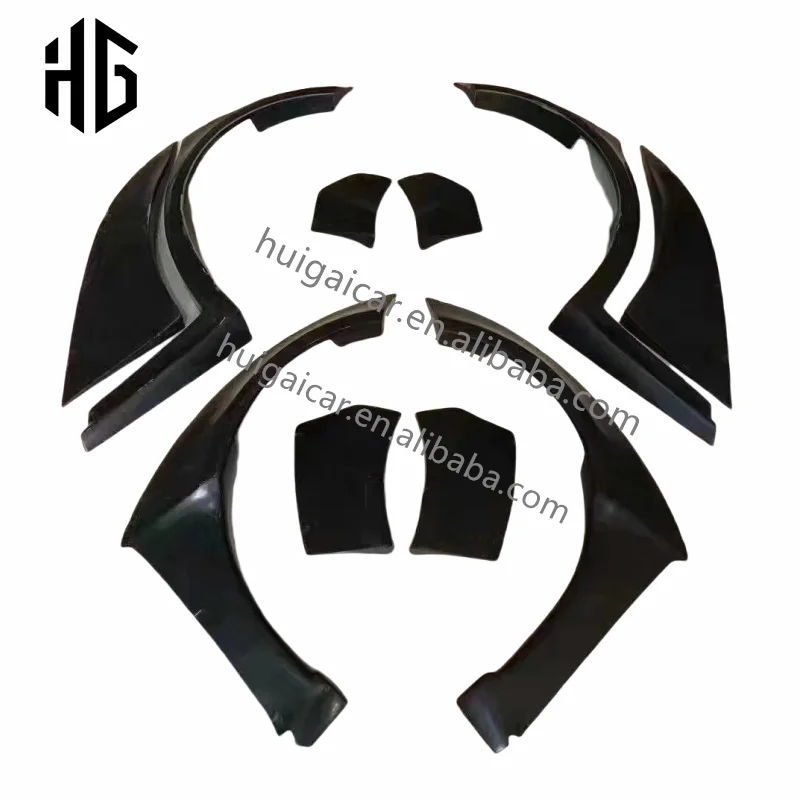 

Upgrade to LB Style Side Fenders Wheel Brow Body Kit for Mercedes a Class A45 Fiberglass Wheel Arches Wide Body Kit