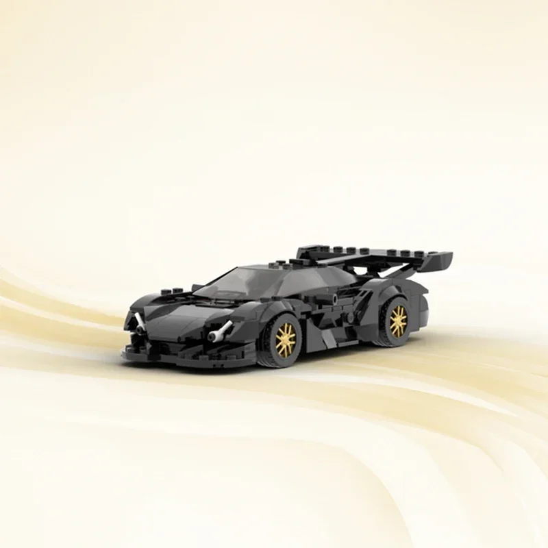 Speed Champion Model MOC Building Bricks Emozione Top Tier Sports Car Modular Technolog Assemble Children Suit Toy Gift Holiday