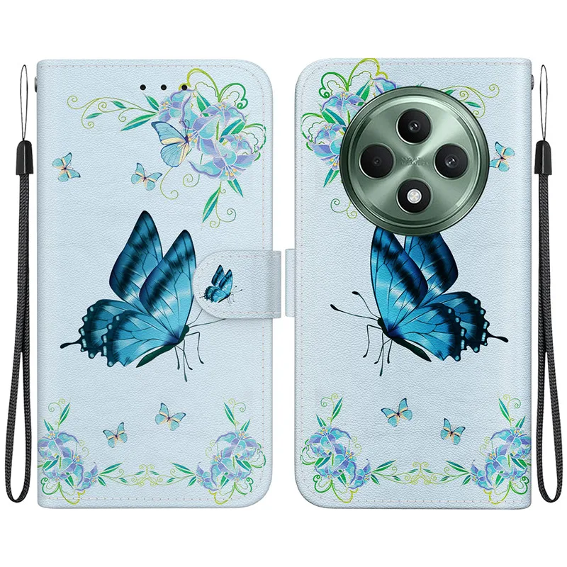Wallet Card Stand Magnetic Flip Case For OPPO Reno12 F 5G FS Reno 12 Pro 12F Reno12F S Coque Etui Leather Phone Cover Funda Capa