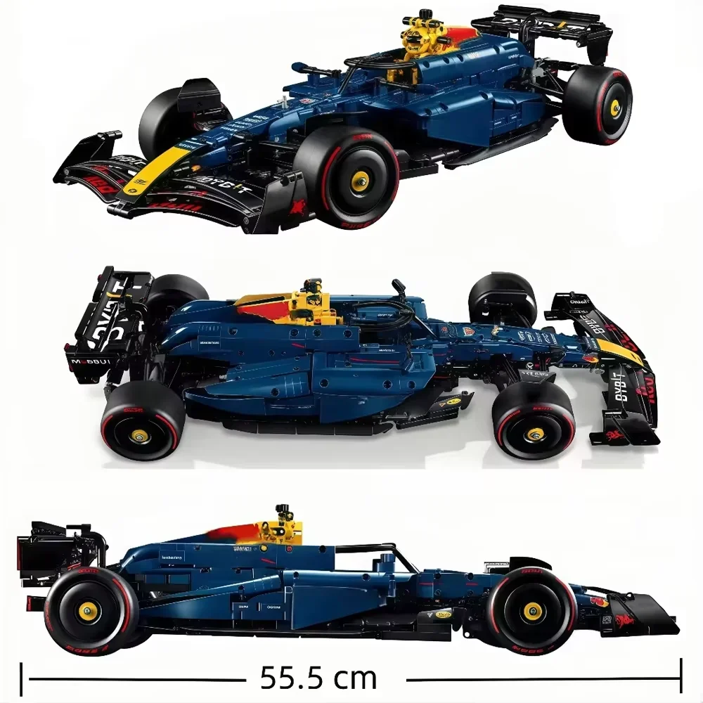 التقنية RB20 SF24 455/1361/1432/1639/1642 قطعة F1 سباق السيارات أداء اللبنات الرياضة سيارة MOC نموذج الكبار أطقم دمى هدايا