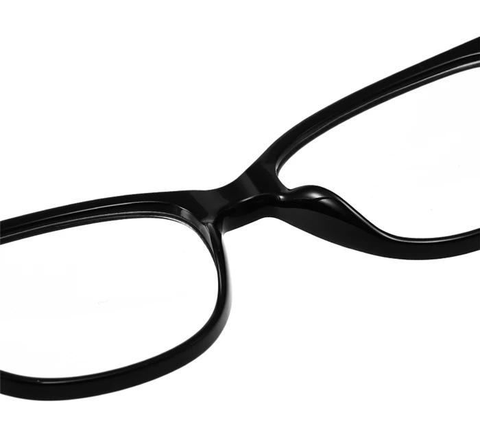 Frühling Bein Blau Licht Blockieren Oval Myopie Brillen Mit Grad Mode TR90 Frauen Minus Anblick Gläser 0-0,5-0,75 Bis -6,0 – Detail 6