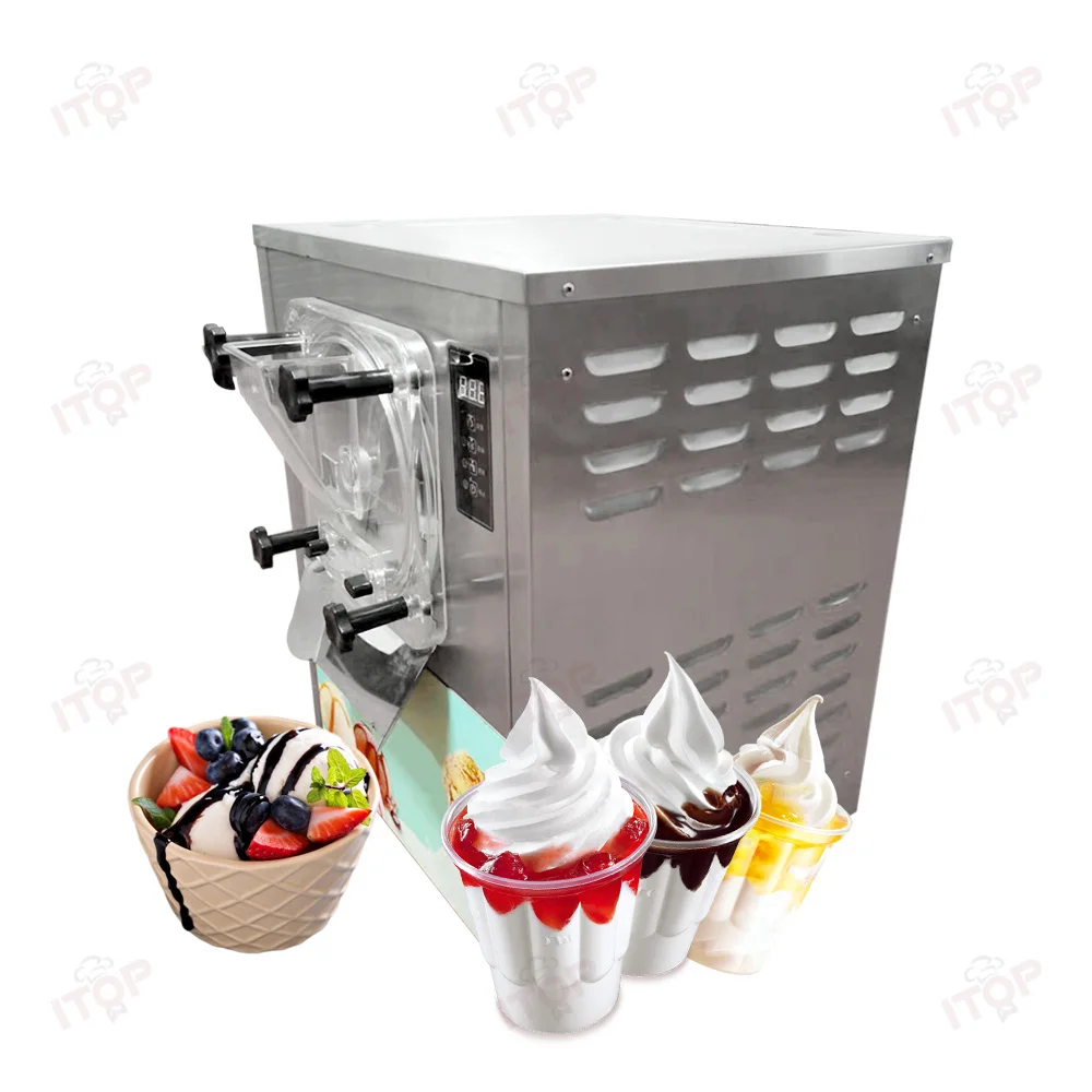 Macchina per la produzione di gelato gusto Itlaly a bottone / Gelatiera dura