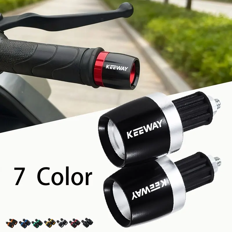 Tapas de manillar de motocicleta para Keeway Hurricane 50 Vieste 300 Zahara Cityblade K-Light Superlight RKR RKV RKF 125