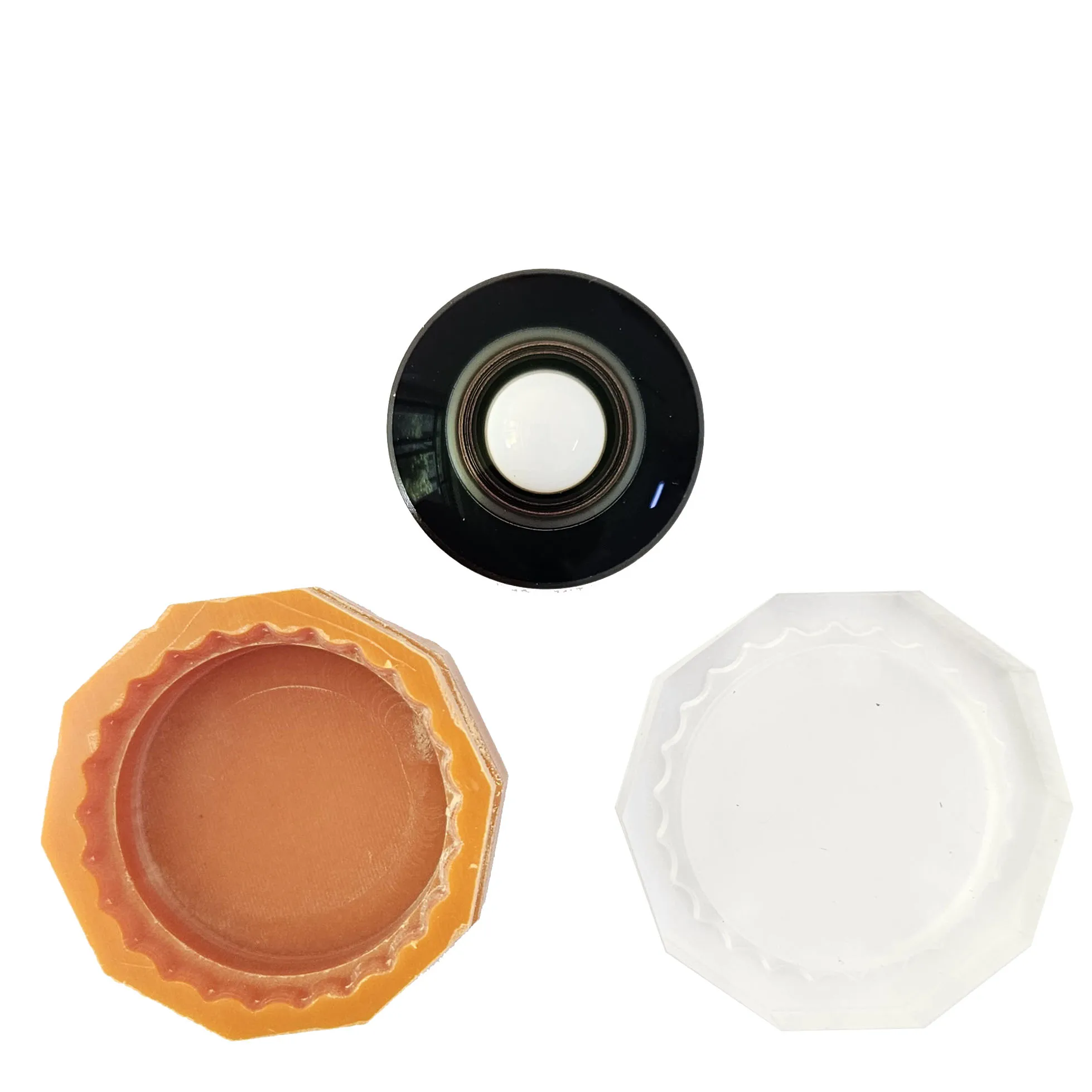 Nuovo obiettivo in vetro anteriore sostitutivo Insta360 e anello circolare in alluminio metallico per parte di riparazione della fotocamera Insta360 X5