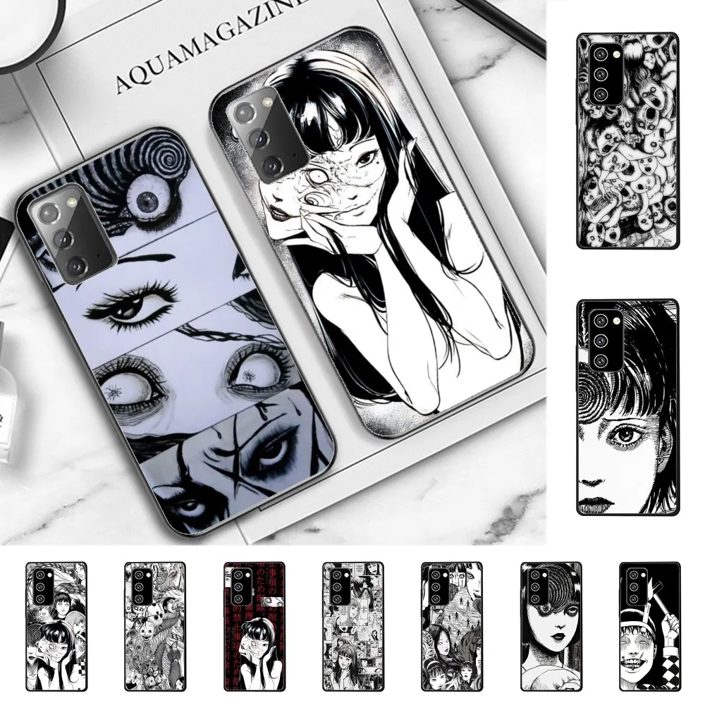 Black comics Junji Itos Tomies Phone Case For Samsung Note 8 9 10 20 pro plus lite M 10 11 20 30 21 31 51 A 21 22 42 02 03