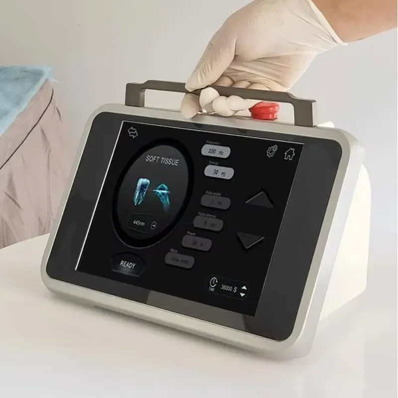 2026 New, High Quality, 10W 25W Dental for Gingivectomy and Periodontal Gum Treatment 465nm-970nm Fiber-Optic Coupling