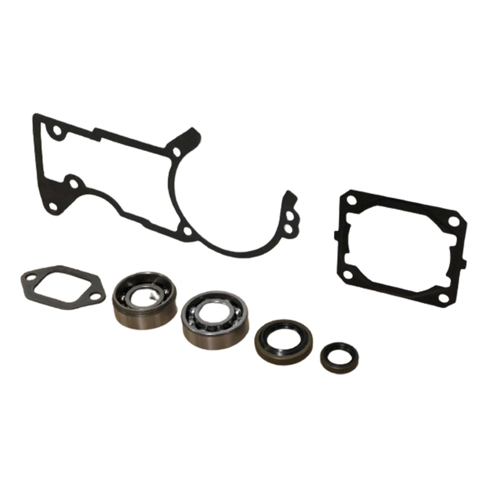 Imagem -03 - Chainsaw Rts Virabrequim Kit Rolamento para Stihl Ms440 044 Manivela Selo da Gaxeta Case Meia Base do Cilindro Silenciador Junta