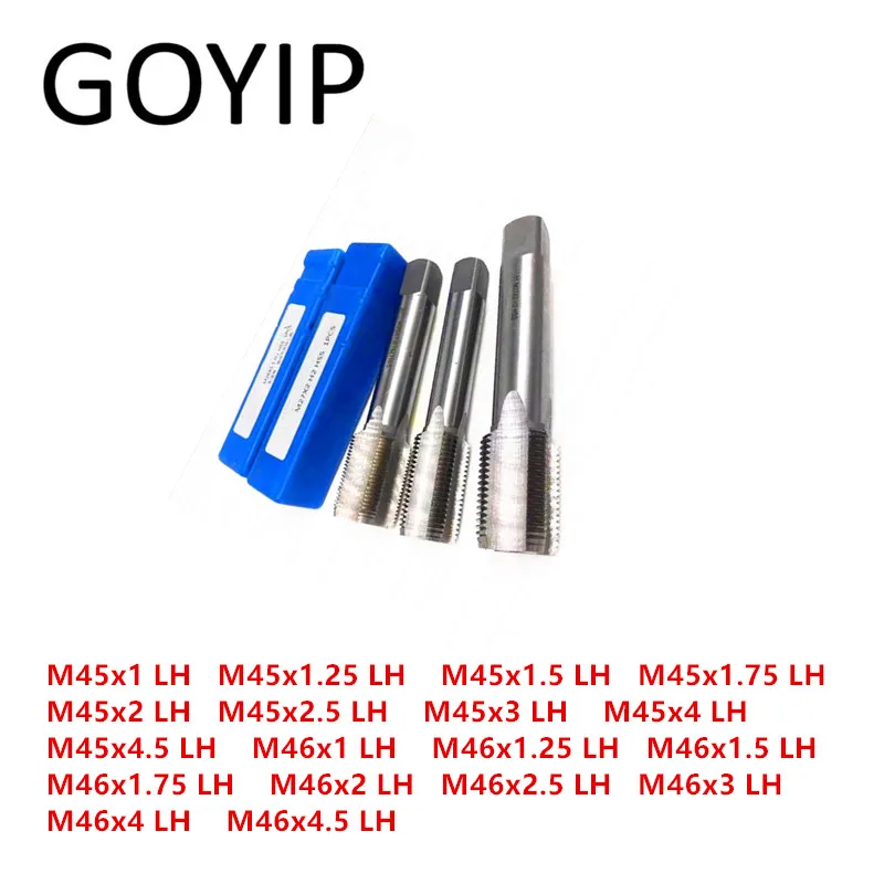 

M45 M46 LH Threading Taps Spiral Point Taps Machine Tap Hand Tools Screw Thread Metric Plug Taps Support Customization